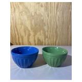 Blue & Green Pier 1 Bowls Set of 2