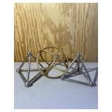 Home Decor Set of 3 Metal Like