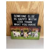 Dog Picture & Other Sign