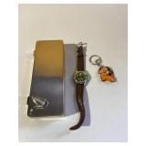 Set of 3 Novelties Watch Box Keychain