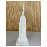 White Chrysler Building High Rise Building Decor