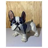 Black & White Frenchie Boston Terrier Figurine