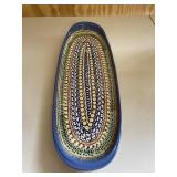 Polish Hand Painted Serving Platter