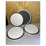 Set of 4 Lazy Susan Kitchen Storage Accessories