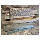 Large Lot of 8-10 Various Patterned Area Rugs