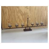 Black Metal Modern Votive Candle Holder