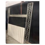 Large Ornate Metal Headboard