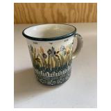 Polish Hand Painted Coffee Mug Cup