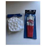 Art Supplies Paintbrushes & Pallet Sets Brand New