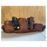 Chinese Soapstone Floral Vase