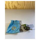 Small Green Frog Trinket Pill Box