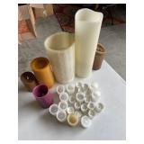 Flameless Candles Large Group Lot