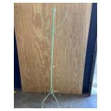 Light Green Metal Coat Rack