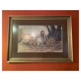 Charles Frase Numbered Lion Pride Framed Print