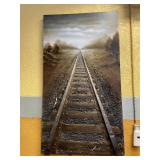Extra Large Railroad Track Art Print