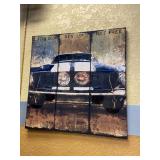 Extra Large Ford Shelby Car Wall Art Print