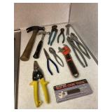Hammers Pliers Small Tools Lot