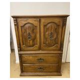 Quality Solid Wood Chest of Drawers & Contents