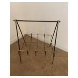 Metal Magazine Rack Stand MCM Style Vintage