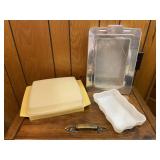 Vintage Covered Cooking Storage Containers