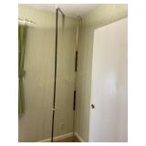 Set of 2 Adjustable Tension Rod Hangers