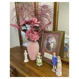 Pink Flower Vase Mother Print & Other Decor