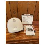 George Foreman Grille & Kitchen Aid Hand Mixer