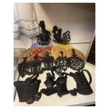 Vintage Trivets Metal Plastic Wicker Etc