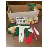 Christmas Vintage Pixie Elves Craft Making Kit