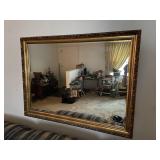 Large Wall Mirror Gold Ornate Frame