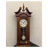 Strausbourg Manor 31 Day Wood Chime Clock
