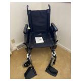 Stylus Black Folding Wheelchair Mobility Aid