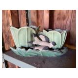 Green McCoy Bird Planter Vintage USA