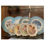 Blue Collectors Plates & Kids Plates