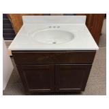 New Sink and Cabinet