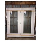 New Therm True Interior Glass Double Door