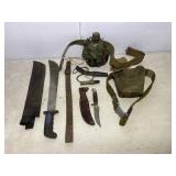 Knives - Canteens - duck calls