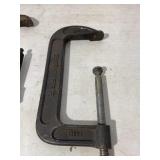 2 Large C-Clamps