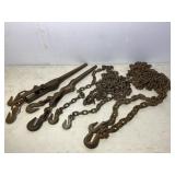 Tie Down Chains & booms