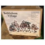 22 Pc Porcelain Bethlehem Village