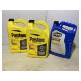 3 Full Antifreeze Jugs