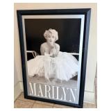 Large Marilyn Monroe Framed Photograph