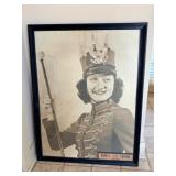 Large Vintage Framed Photograph