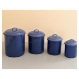 Enamel Cannister Set