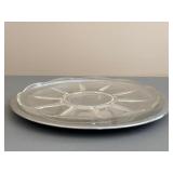 KROMEX Cake Stand with Glass Cake Platter