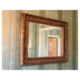 Large Gold Framed Wall Mirror