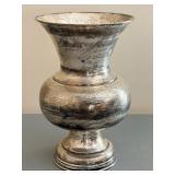 Antiqued Silvertone Urn
