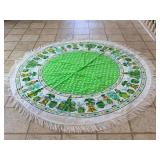 Vintage Parisian Prints "Olde Homestead" Round