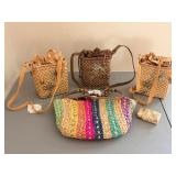 Cappelli Straworld Straw Handbags (new with tags)