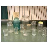 Various Brand & Size Jars